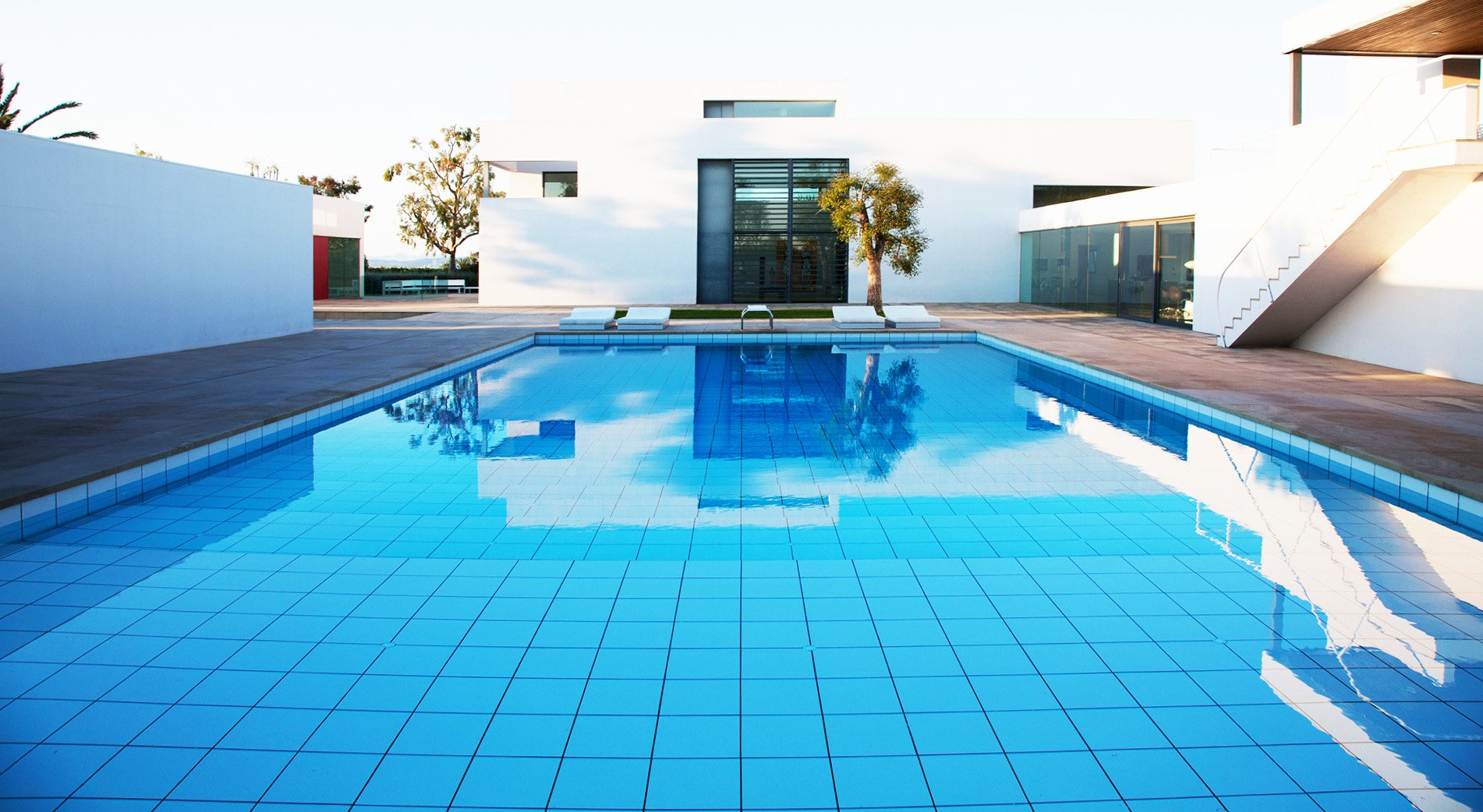 Swimming pool from All Around Pool Care’s existing website